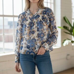 Manush Paris Floral Blouse - US size 4